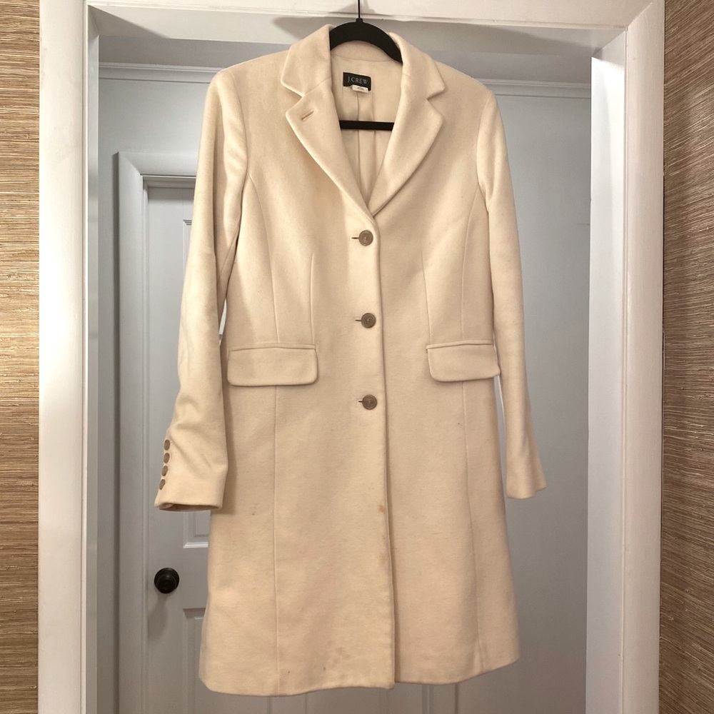 J. Crew Classic Lady Day Coat Size 4